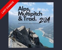 Alps Multipitch and Trad - alpinismo trad alta quota in gran paradiso - last availability july 2024
