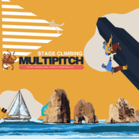 Stage Climbing Multipitch Sorrento | Capri Faraglioni | Campanella Multipitch Retreat⛵